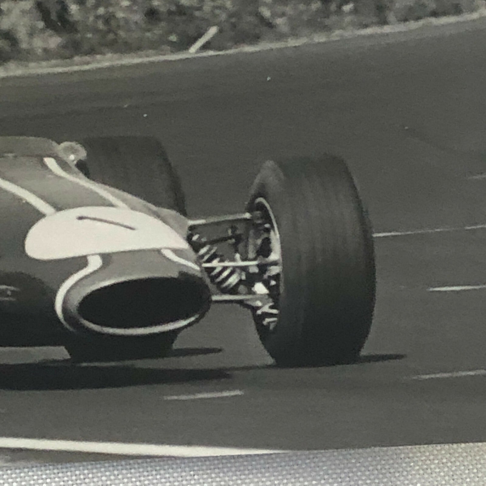 Vintage Grand Prix Car Racing Photo Photograph Print - Trevor Blokdyke Titan Car