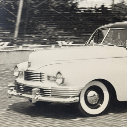 Vintage Indy 500 Racing Photo Nash Official Pace Car Automobile Photograph 1947