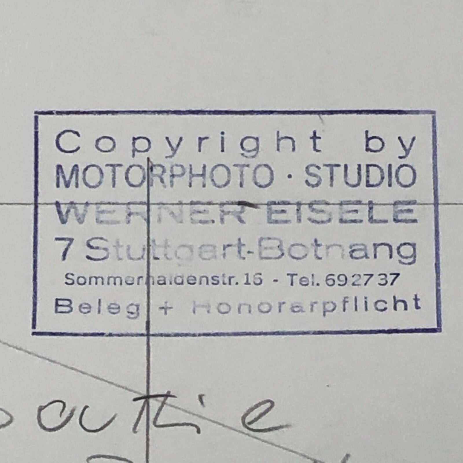 Vintage 1976 Formula 2 F2 Hockenheim Racing Photo Photograph Renault Jabouille