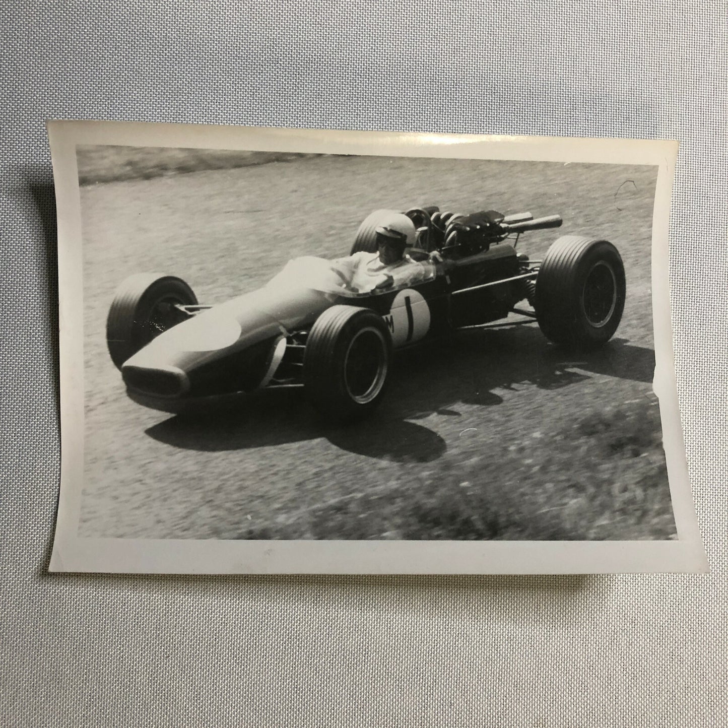 Vintage Grand Prix Racing Car Photo Photograph Print 