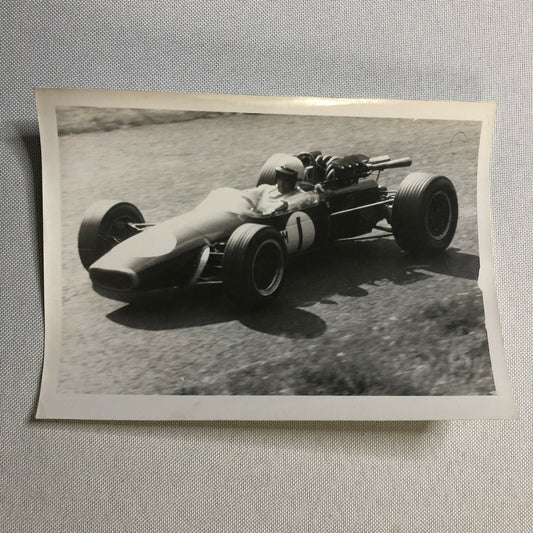 Vintage Grand Prix Racing Car Photo Photograph Print 