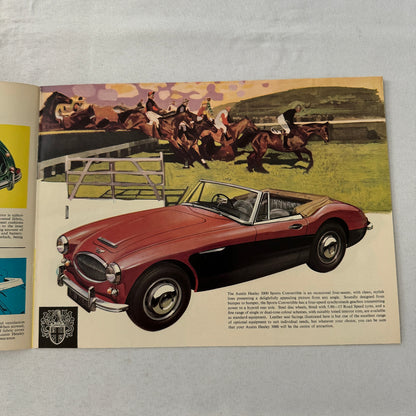 Austin Healey 3000 MK III Sports Convertible Car Sales Brochure Catalog
