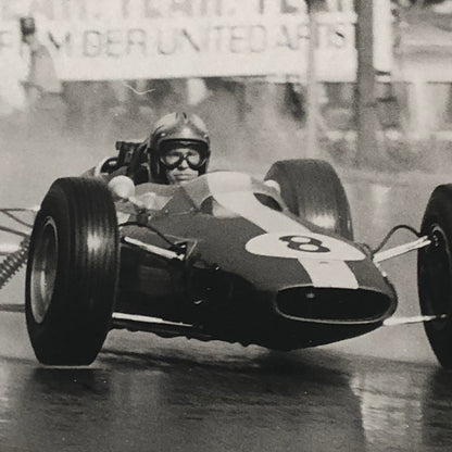 Mike Spence Lotus Grand Prix Racing Car Driver Photo Photograph Gunther Molter