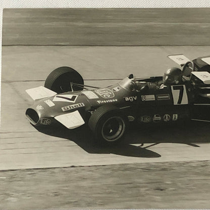 Vintage Brabham BT30 ADAC Racing Car Photo Photograph Studio Worner 1971