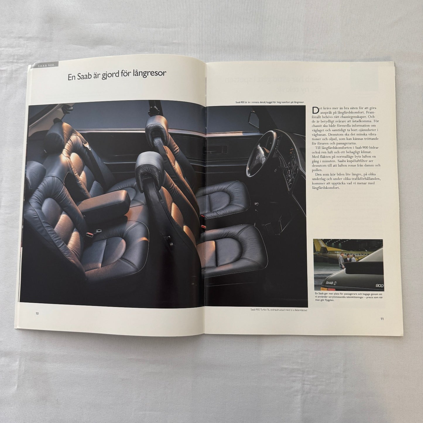 1992 Saab 900 Car Sales Brochure Catalog 900S 900i 900 Turbo Aero SWEDISH