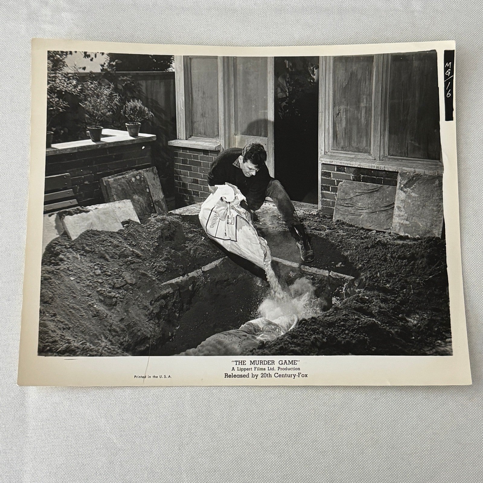 Vintage Movie Still Press Photo Photograph The Murder Game 20th Century Fox