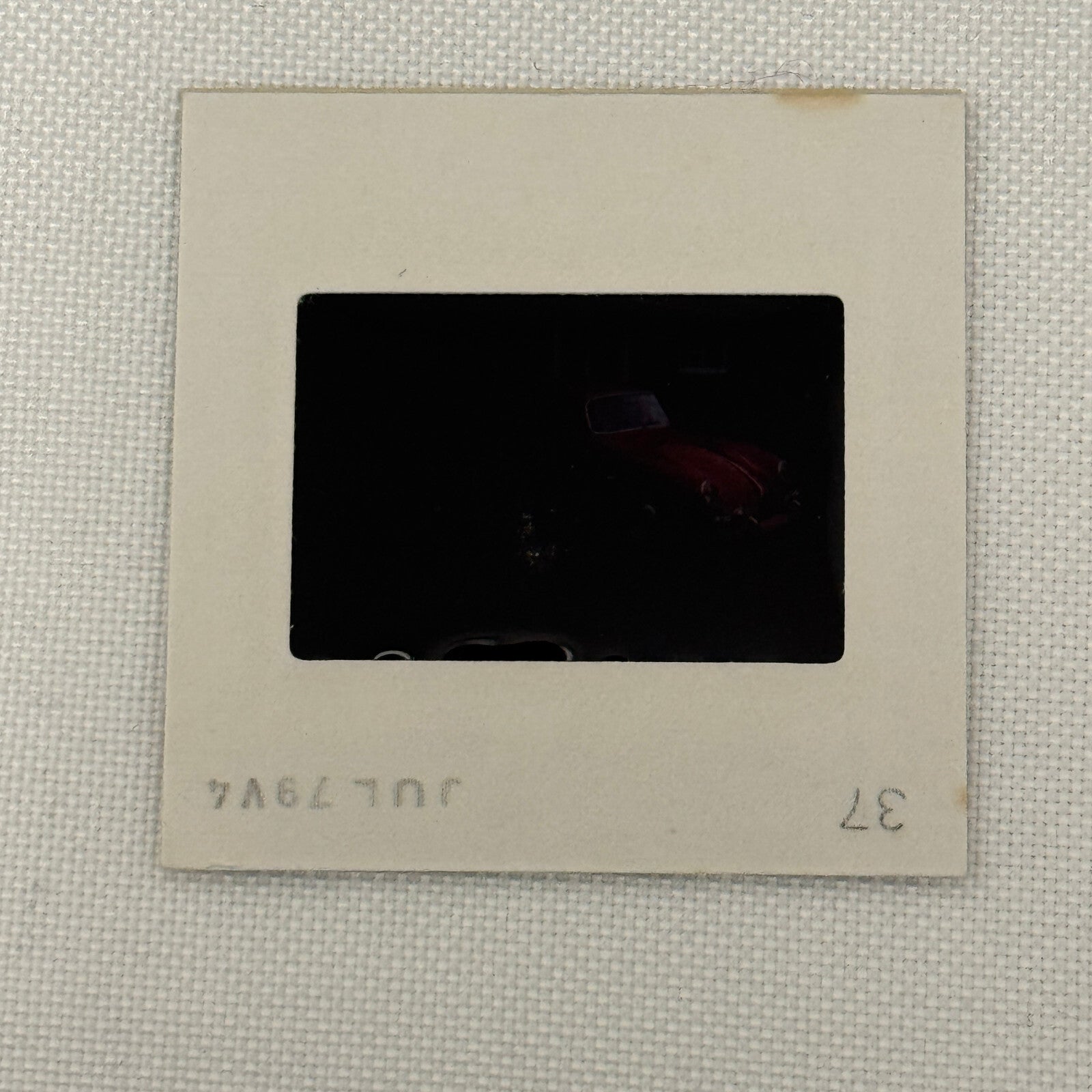 35MM Vintage Photo Slide Porsche 356 Car 1979