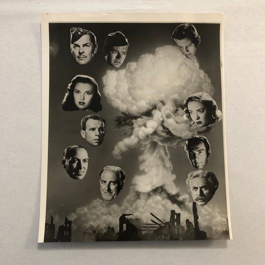 Vintage Movie Film Photo Photograph The Beginning or The End Hume Cronyn +