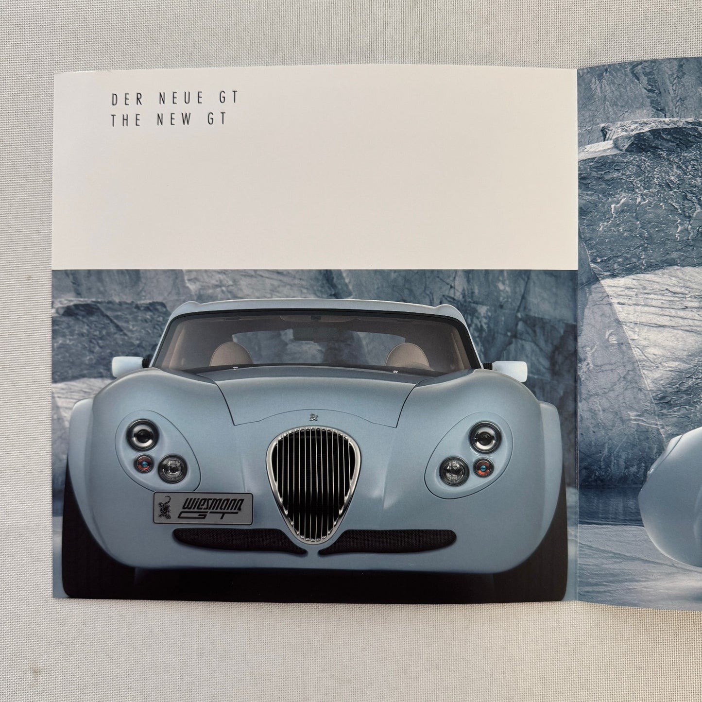 2005 Wiesmann GT Brochure Catalog Sports Car GERMAN Text