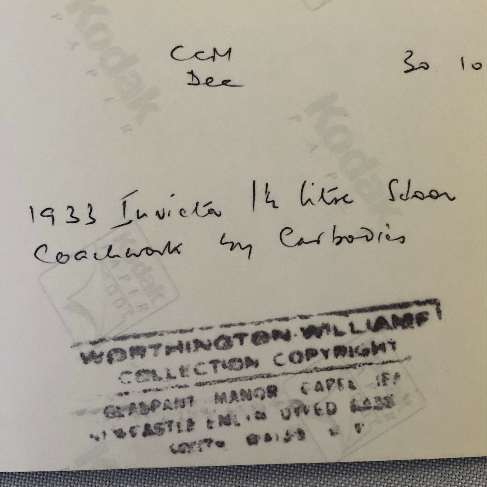 Vintage Invicta Car Barn Find Junk Yard Car Part Photo Photograph Lot of 9 