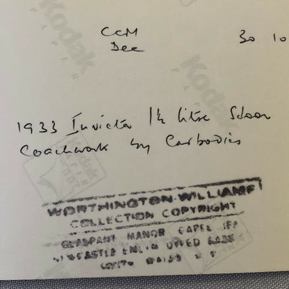 Vintage Invicta Car Barn Find Junk Yard Car Part Photo Photograph Lot of 9 