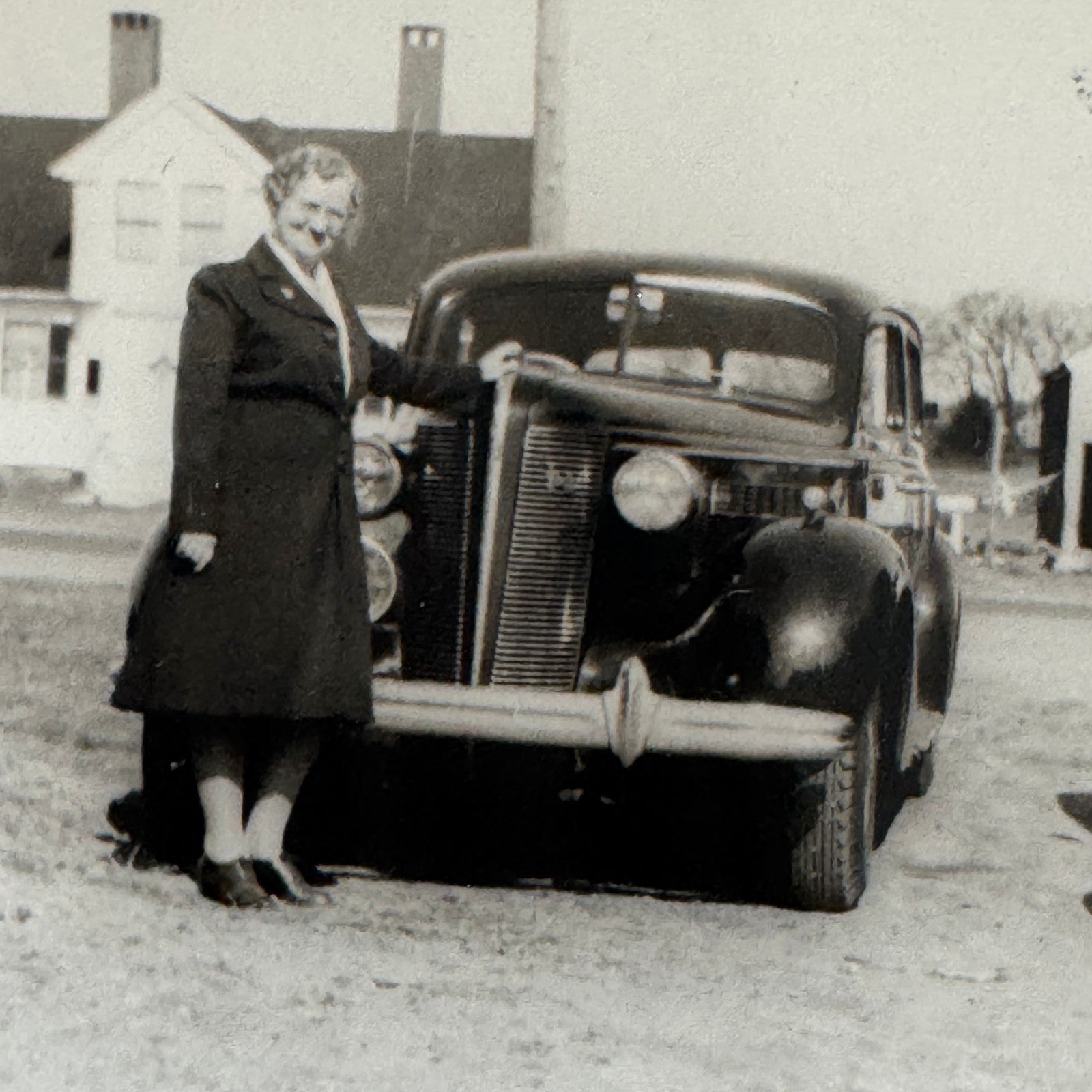 Vintage Car Automobile Photo Photograph Print Women with Vehicles
