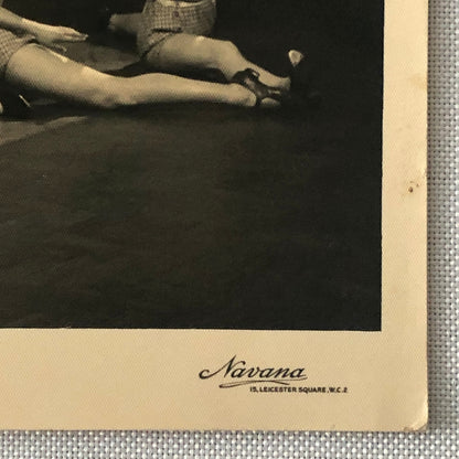 Dance Troupe Dancer Dancing Circus Photo Photograph Vintage Frances MacKenzie