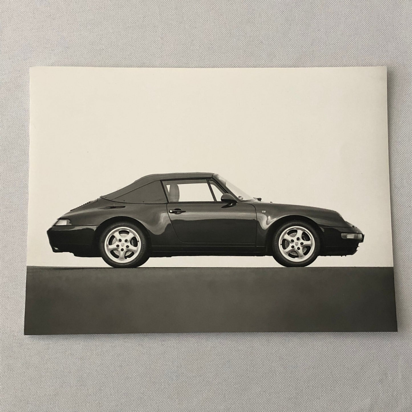 Porsche 911 Carrera Photo Cabriolet Convertible Automobile Photograph Lot of 4