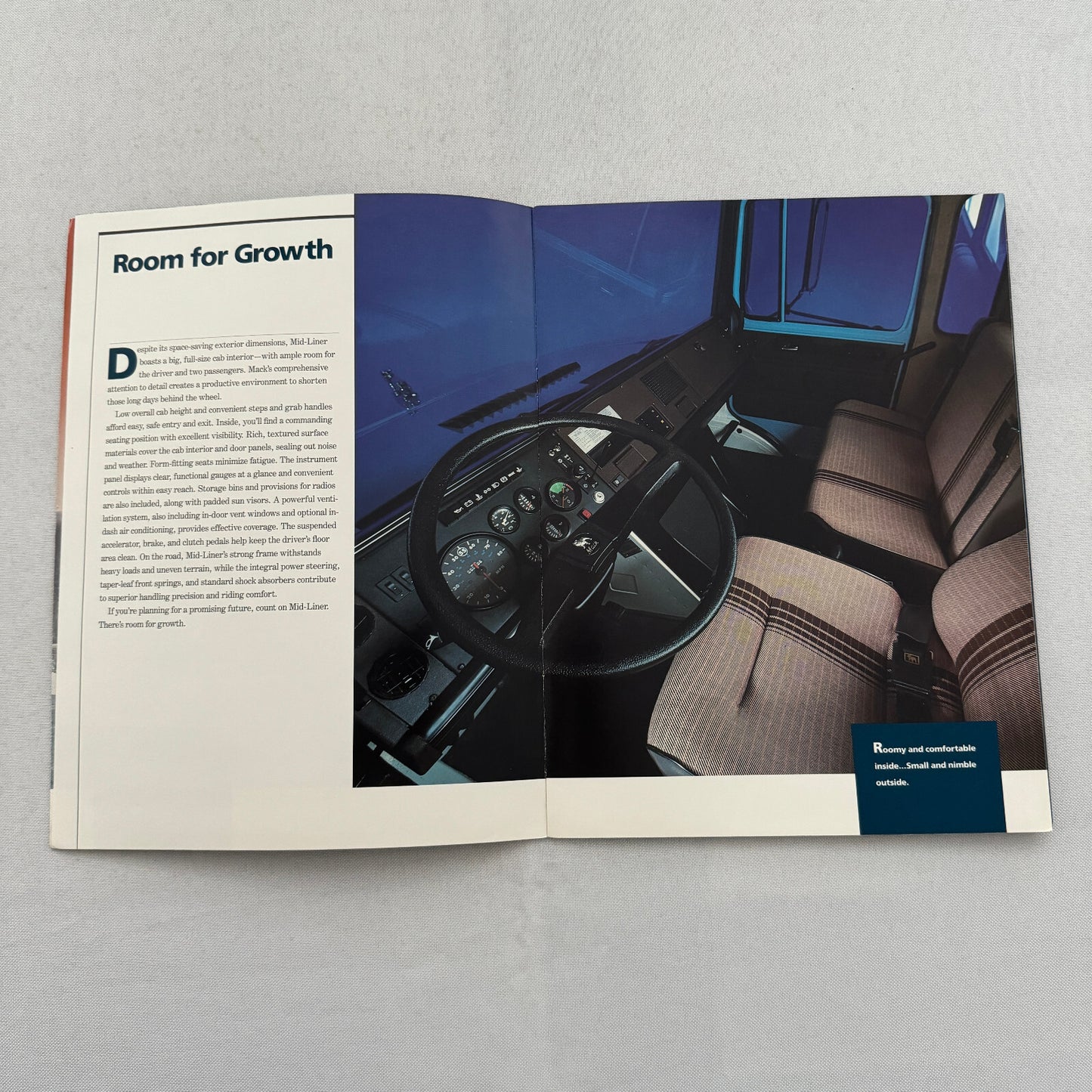 Mack Mid Liner CS Series Truck Sales Brochure Catalog Advertising