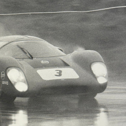 Vintage Racing Photo Photograph Lola T70 Paul Hawkins 1969