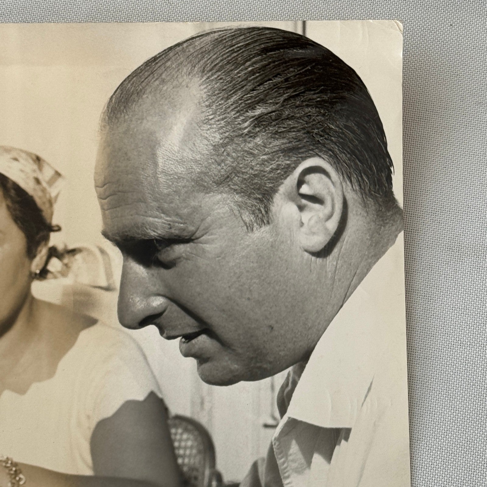 Juan Manuel Fangio Retirement Vacation Holiday Italian Press Photo F1 Racing