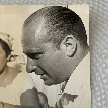 Juan Manuel Fangio Retirement Vacation Holiday Italian Press Photo F1 Racing
