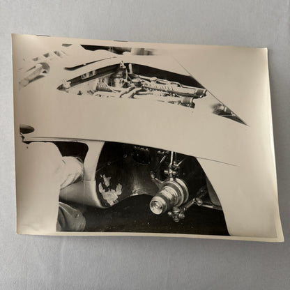 Vintage Racing Photo Photograph Mercedes Benz W196 Car Grand Prix