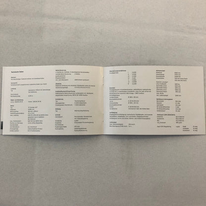 Lamborghini Reventon Roadster Press Kit Brochure CD GERMAN Text