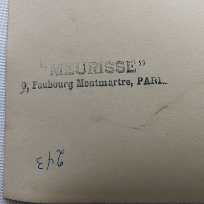 Antique Press Photo Photograph Agence Meurisse Paris Nice Rally Rallye Car ? 