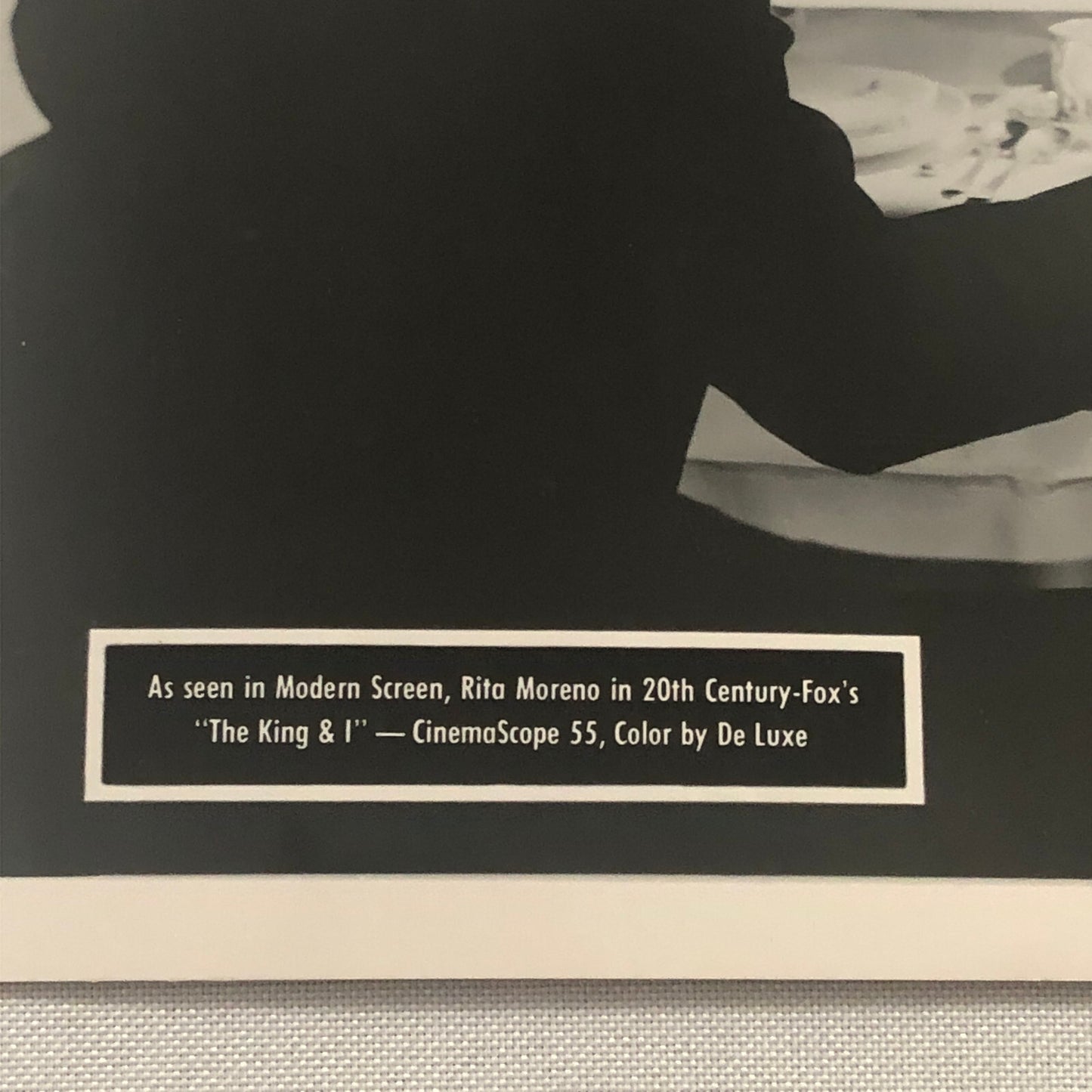 The King & I Rita Moreno Movie Still Photo Photograph Print Film