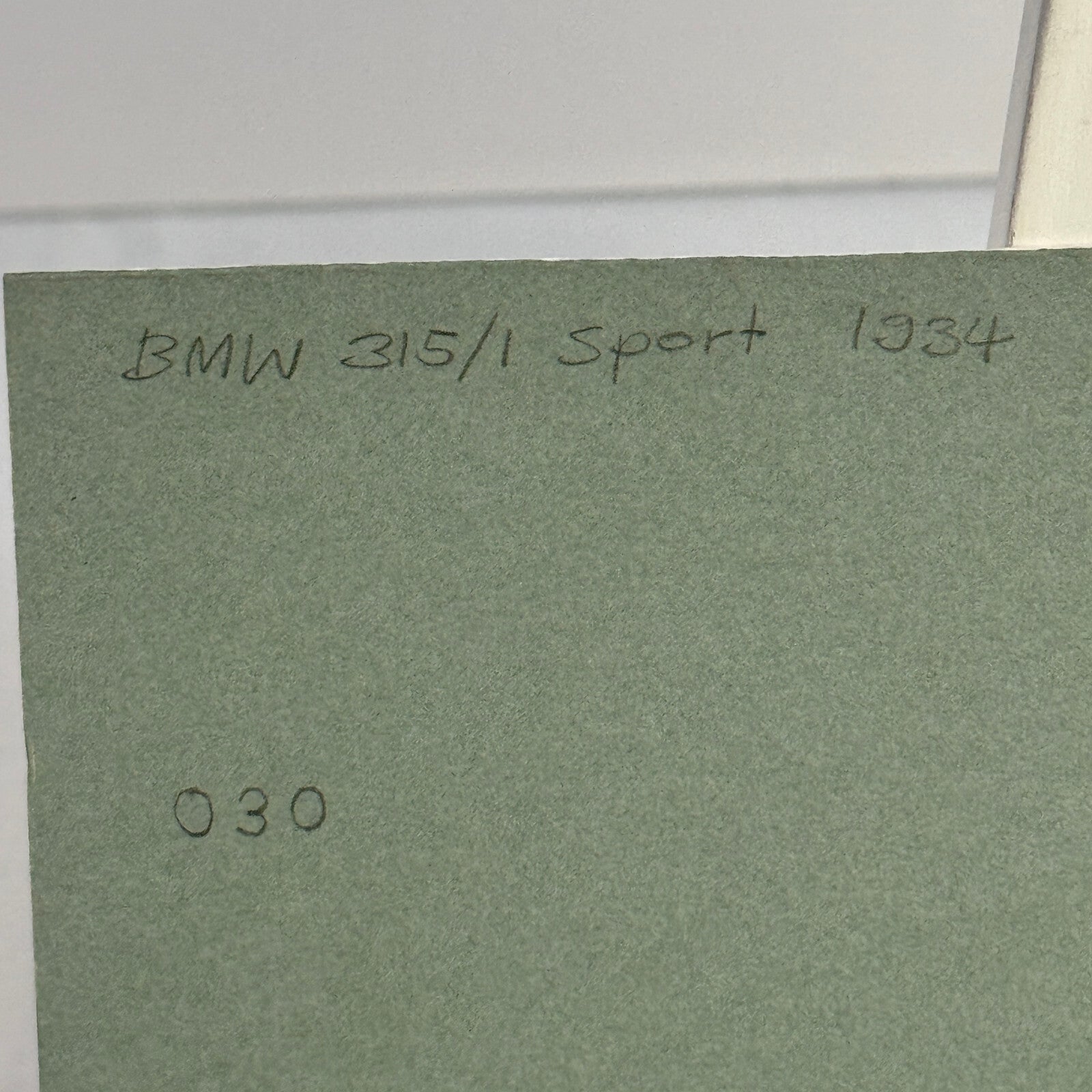 1953 BMW 315 Sport Car Illustration Art Drawing Hand Drawn Vintage