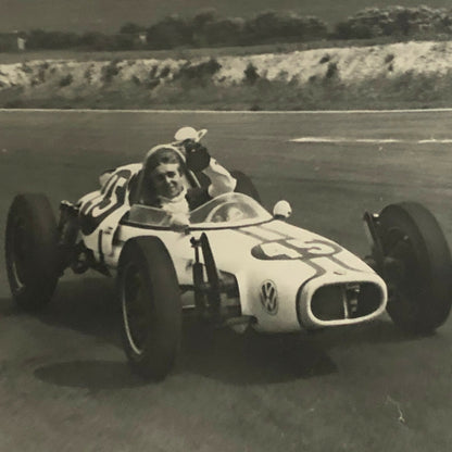 Vintage Grand Prix Racing Car Photo Photograph Print - Volkswagen VW