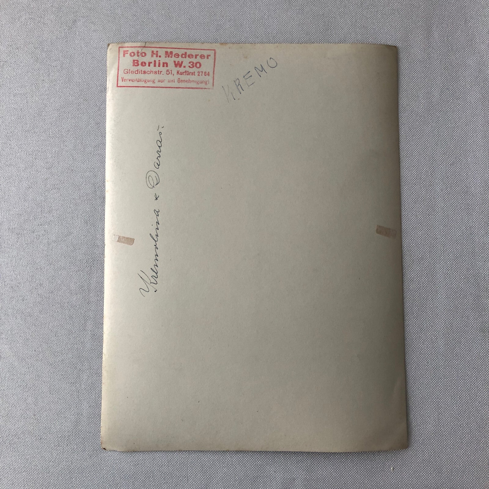 Vintage Circus Photo Acrobat Dancer Performer Berlin Germany Photograph