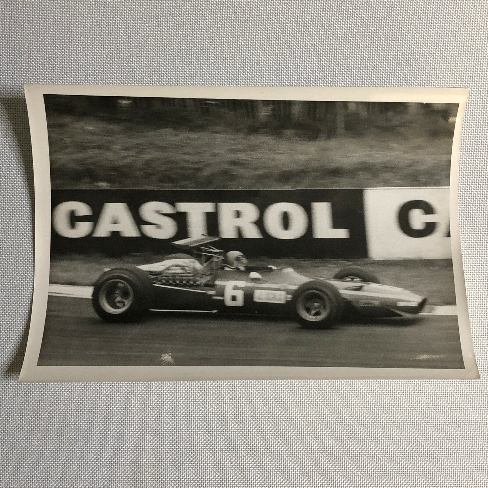 Vintage Grand Prix Racing Car Photo Photograph Print 