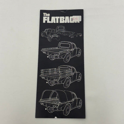 Vintage Kit Car Brochure Domus Flatback Volkswagen Beetle Pickup Conversion VW