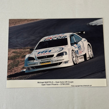 2000 Opel Astra V8 Racing at Nurburgring Press Kit 35mm Slides Photos GERMAN