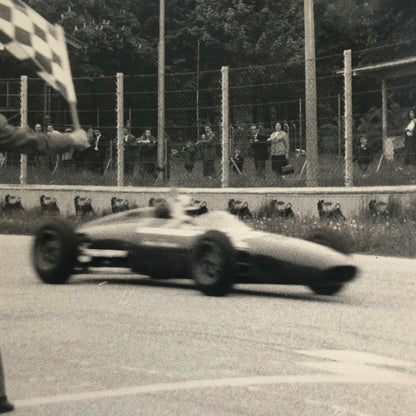 Vintage 1964 Formula 3 Racing Car Photo Photograph Giacomo Geki Russo Win 