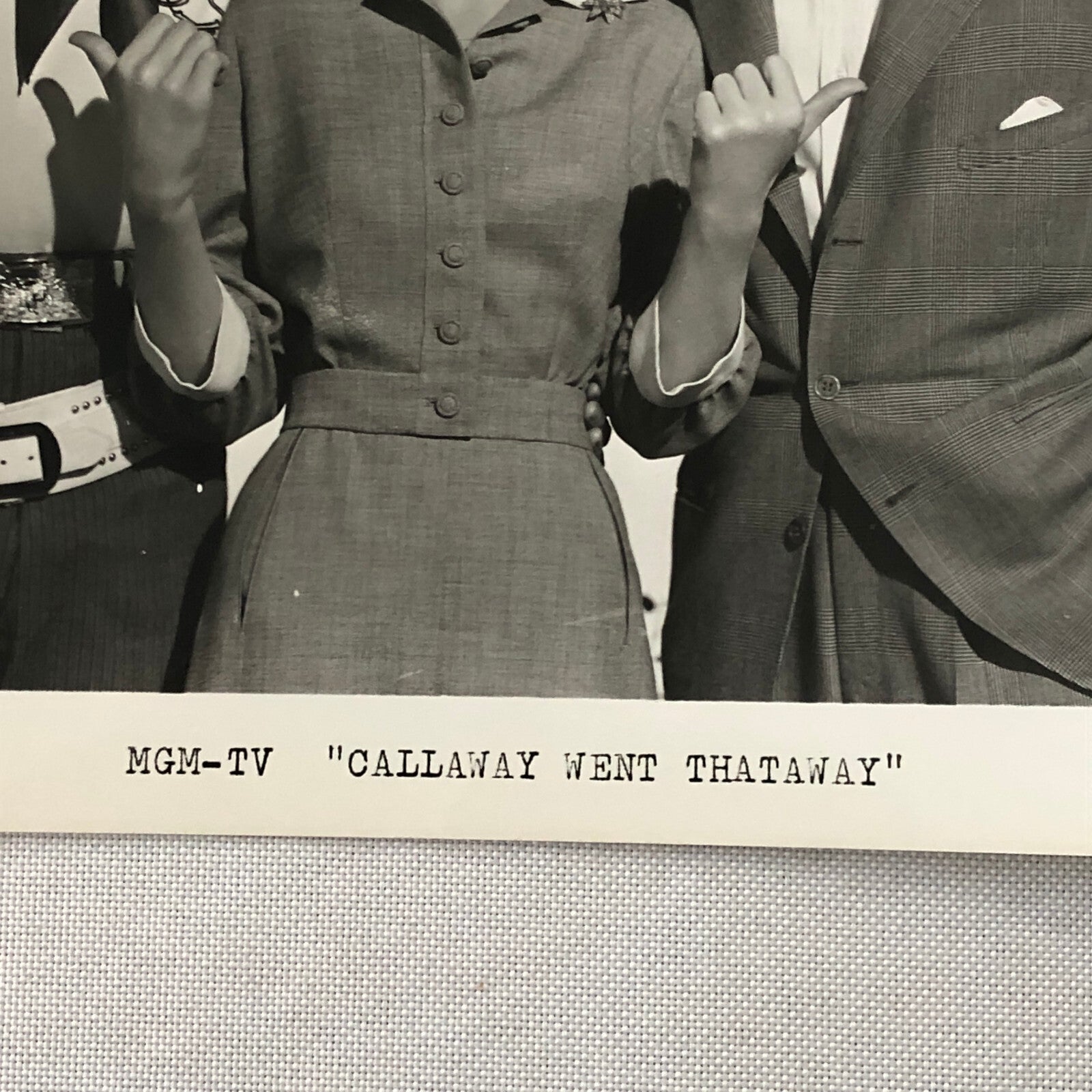 Callaway Went Thataway MGM TV Television Photo Photograph Print Actress Actor