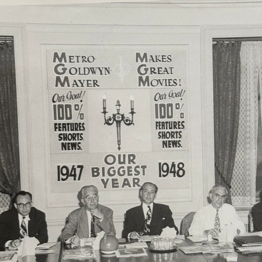Metro Goldwyn Meyer MGM Film Movie Executive Photo Photograph Print Lot 18x