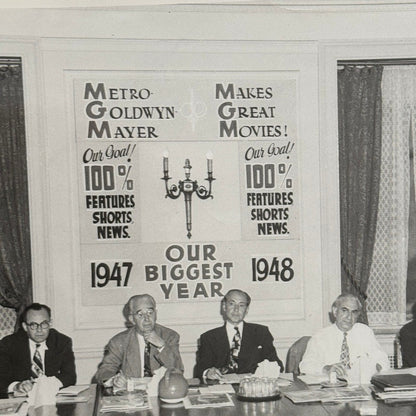Metro Goldwyn Meyer MGM Film Movie Executive Photo Photograph Print Lot 18x