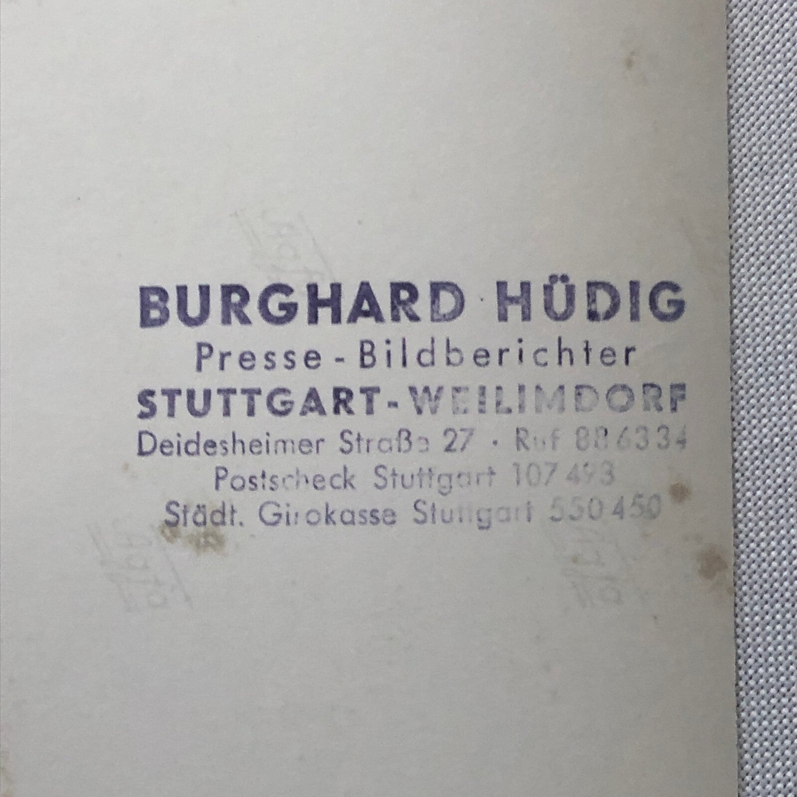 Vintage Solitude Grand Prix Racing Photo Photograph 1960