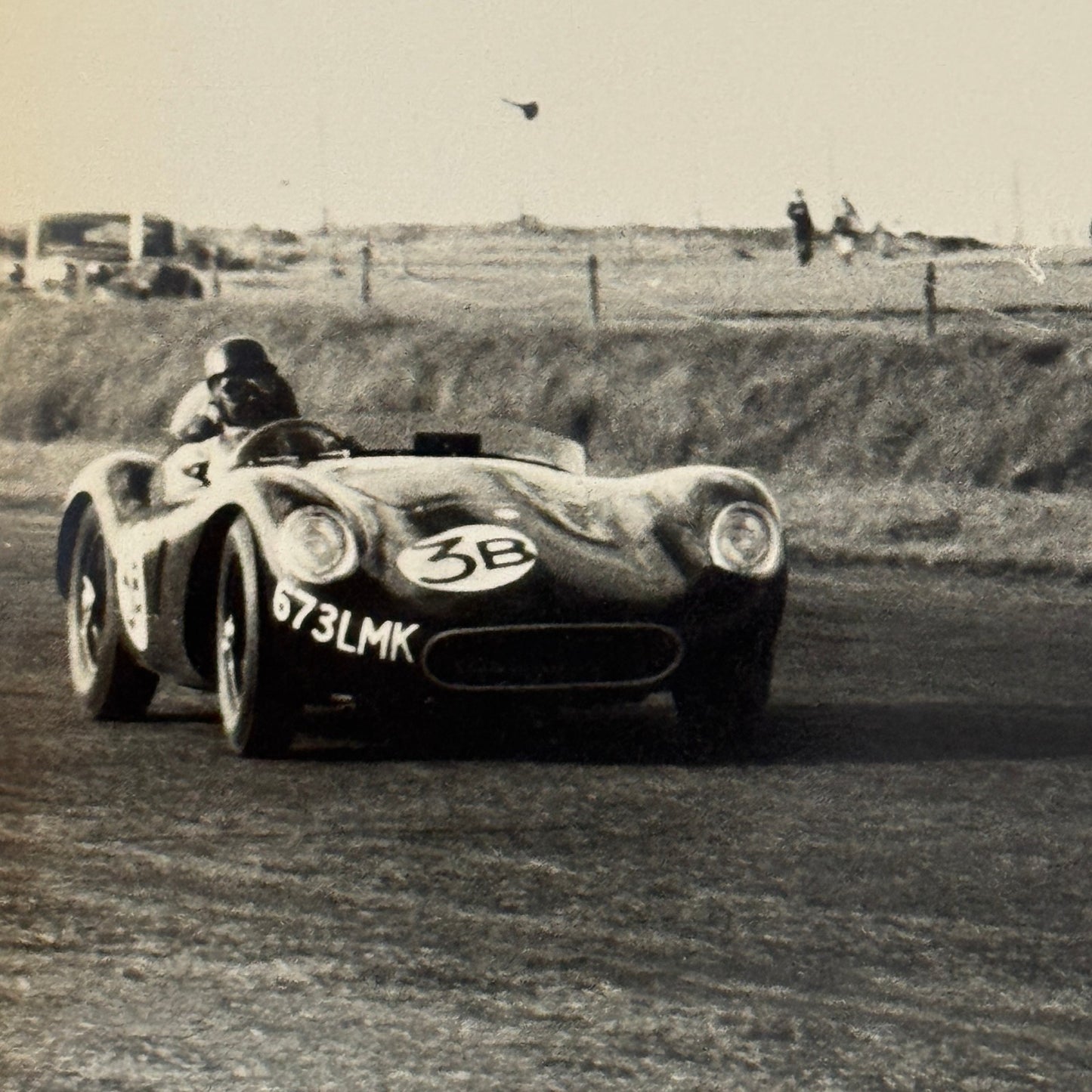 Vintage Racing Photo Photograph Print Lotus Car
