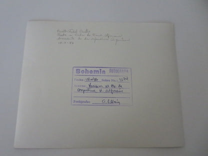 1986 Photograph of Fidel Castro in Car with Raul Alfonsin Cuba Argentina Photo