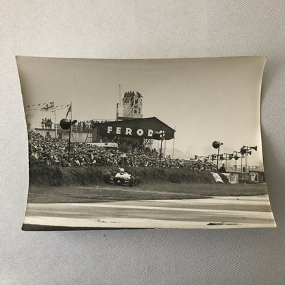 Vintage Racing Car Driver Photo Photograph Print 