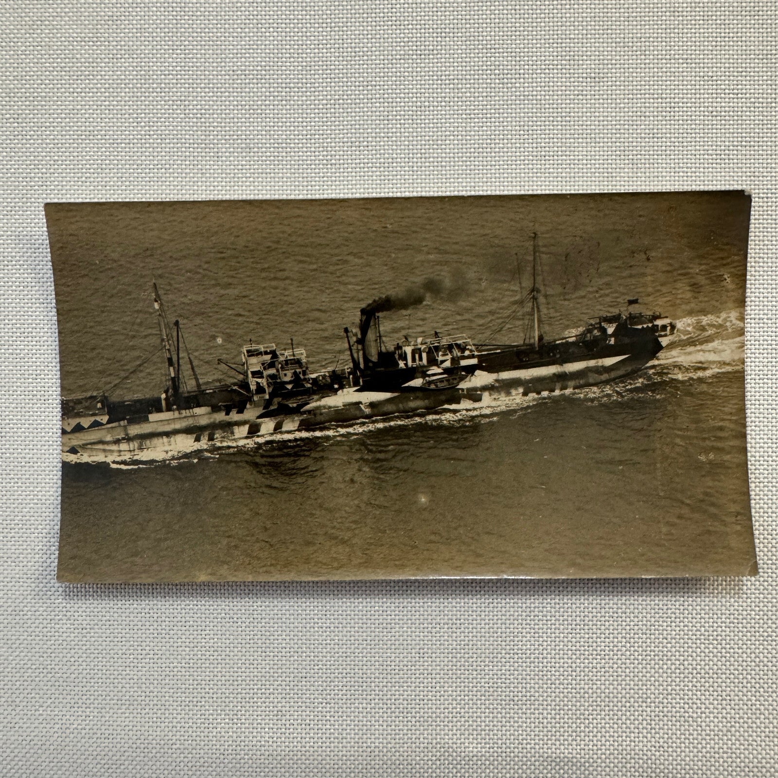 Vintage Ship Boat Photo Photograph Marine Print