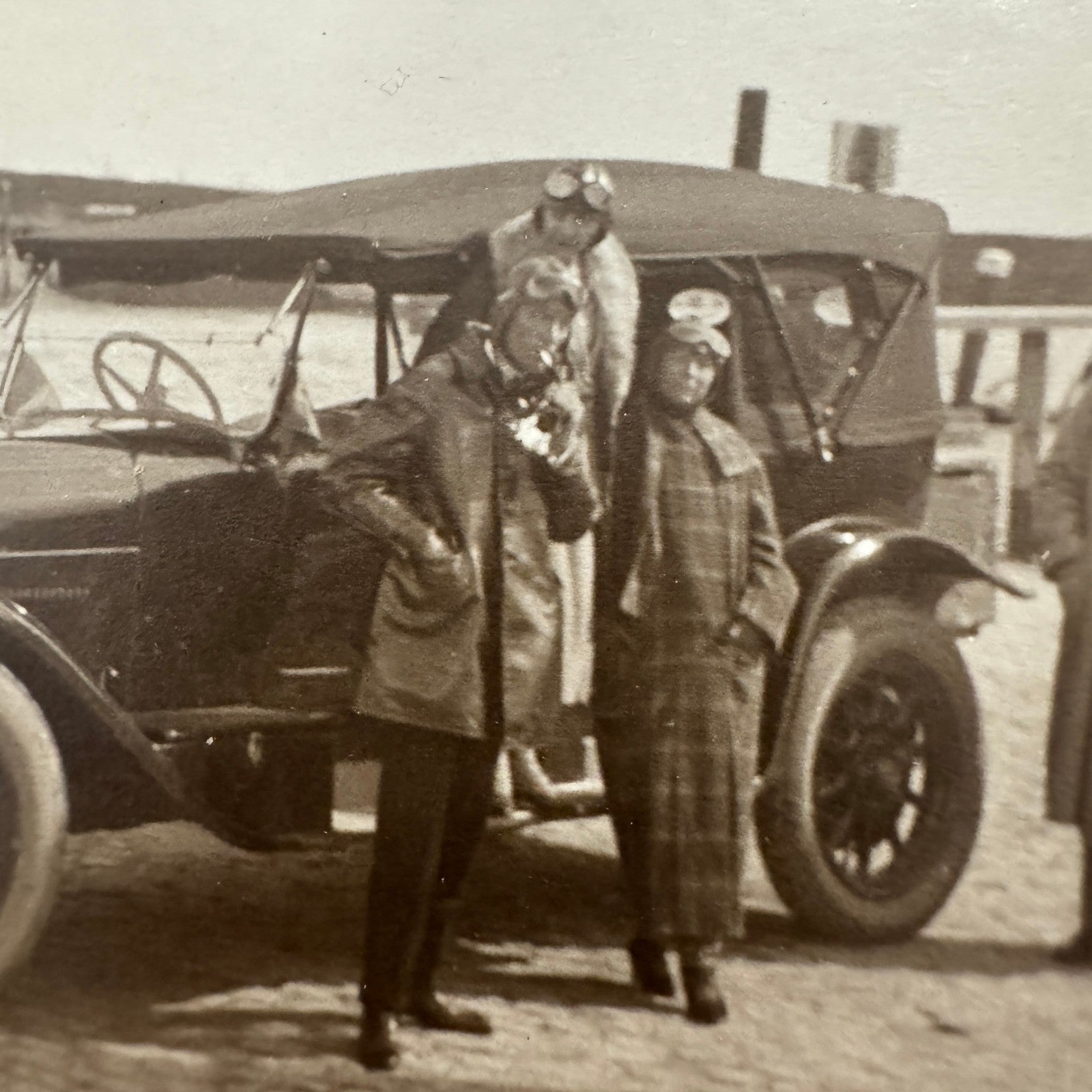 Vintage Car Automobile Photo Photograph European 1924