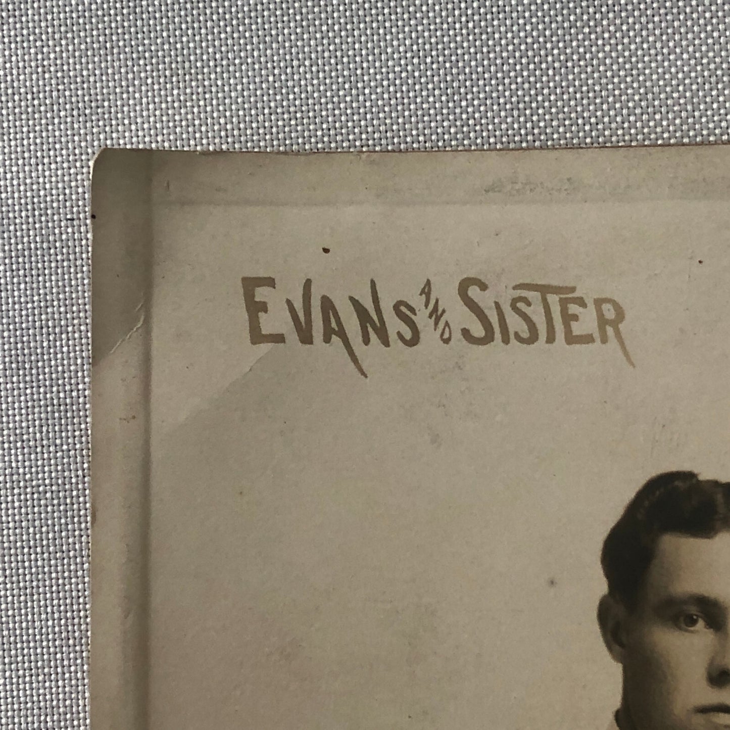Circus Performer Dancer Acrobat Evans and Sister Photo Photograph Vintage