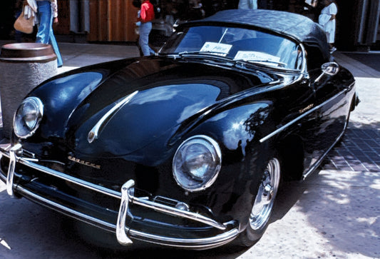 35MM Vintage Photo Slide Porsche 356 Speedster Cabriolet Car 1977