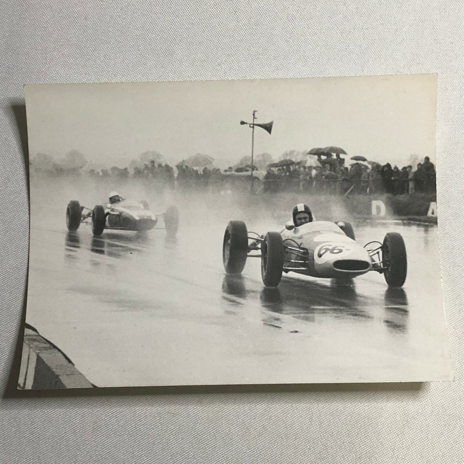 Vintage Grand Prix Racing Car Photo Photograph Print 