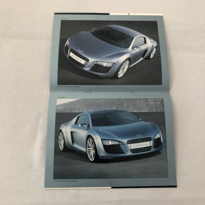2003 Audi LeMans Concept Car Prototype Press Kit Brochure Photo CD R8 GERMAN