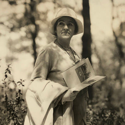 Press Photo Photograph Philadelphia Woman Attends Augusta Georgia Party 1920s