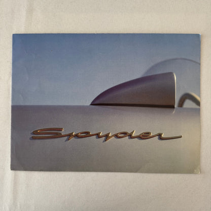 Porsche 550 Spyder 061 Renaissance Poster Brochure Everett Anton Singer