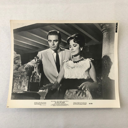 Merle Oberon Steve Cochrane Of Love and Desire Movie Press Photo Photograph 1963