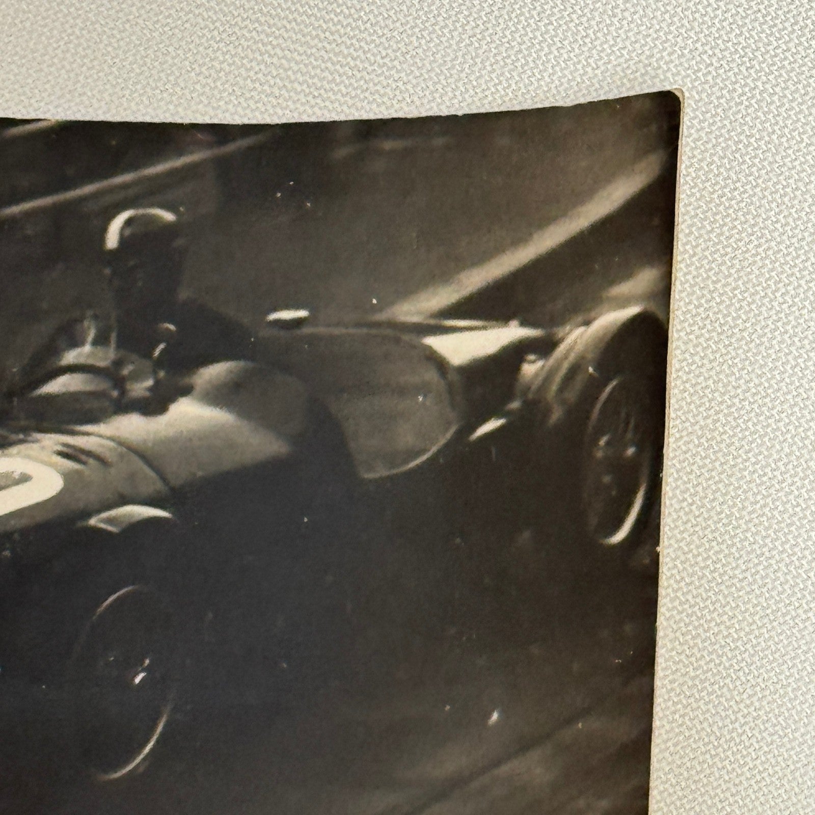 Vintage Racing Car Photo Photograph Print